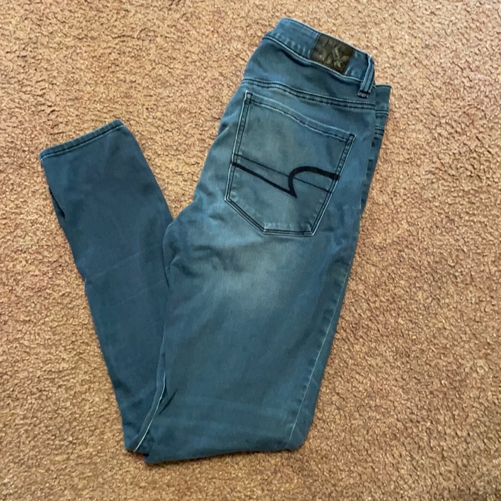 Hi-rise jegging